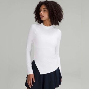 Lululemon Nulux Asymmetrical
Tennis Top White Size 2